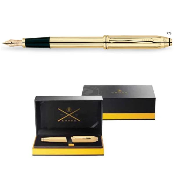 cross townsend fountain pen gold خودنویس Townsend