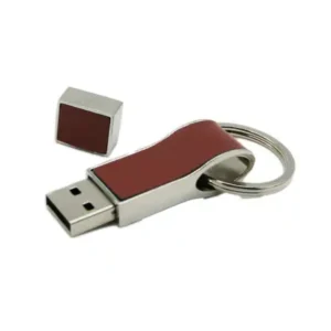 فلش مموری چرمی فلزی V3