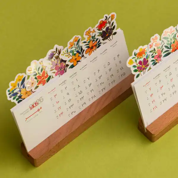 CALENDER-DESKTOP-306-3-RT تقویم رومیزی 306TR
