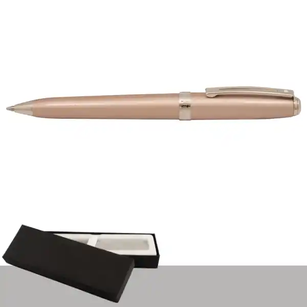 PRELUDE-PEN-SHEAFFER_11zon خودکار کوتاه MINI PRELUDE رز گلد صورتی